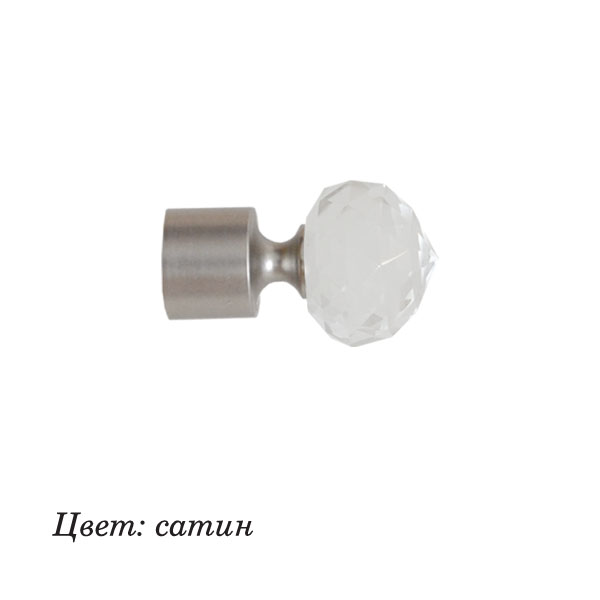 Наконечник для карниза DIY Орион 28 мм золото антик