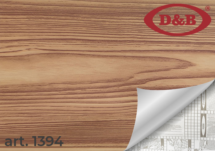 Самоклеящаяся плёнка D&B 1394 светлое дерево, 45 см