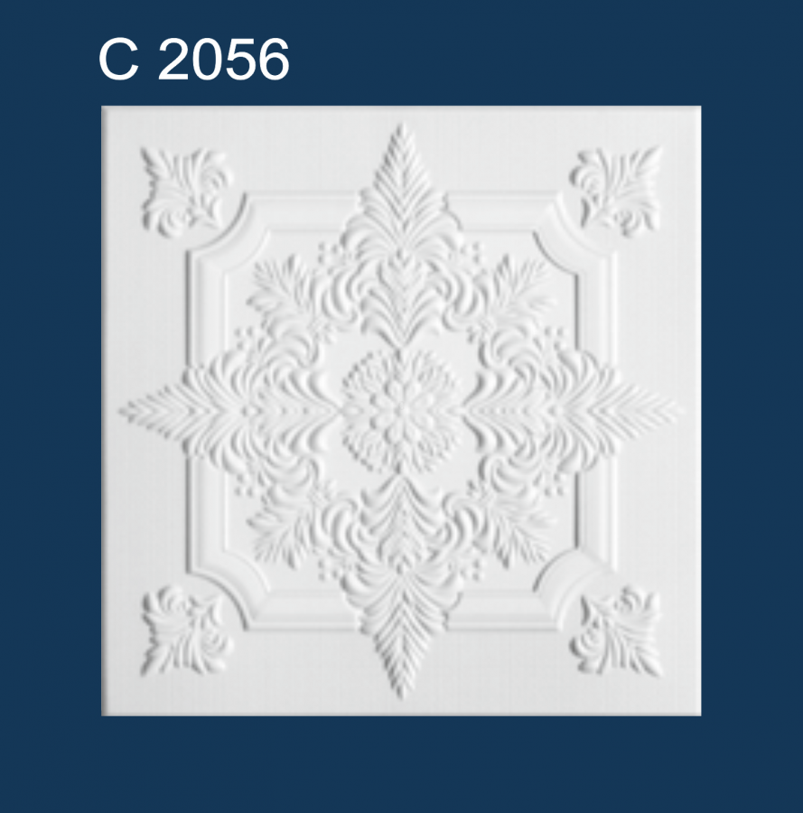Плита потолочная Solid 2056 белая