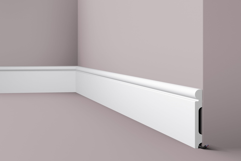 Напольный плинтус Wallstyl FL4 150×20 мм, 2 м