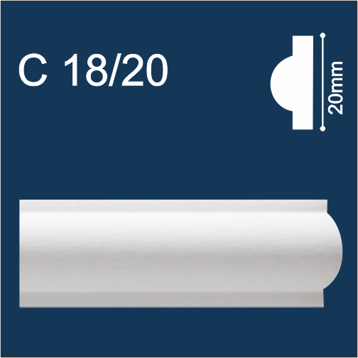 Молдинг Solid С18 20 мм