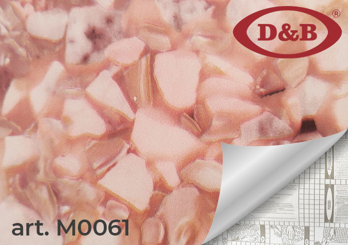 Самоклеящаяся плёнка M0061 мрамор бежевый, 67,5 см