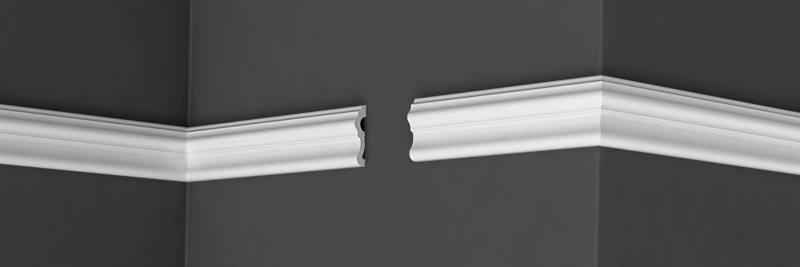 Потолочный плинтус С 03 60×15 мм