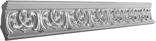 Потолочный плинтус Инжекционный плинтус Silver GP-28