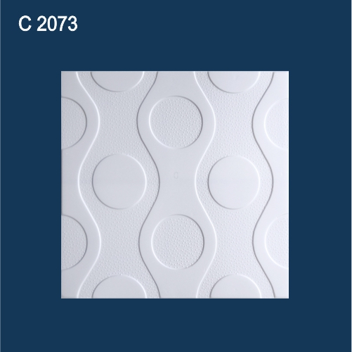 Плита потолочная Solid 2073 белая