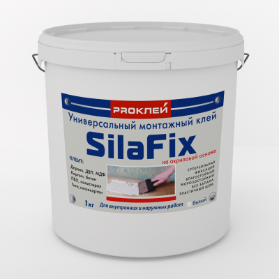 “SILAFIX” клей монтажный акриловый ведро