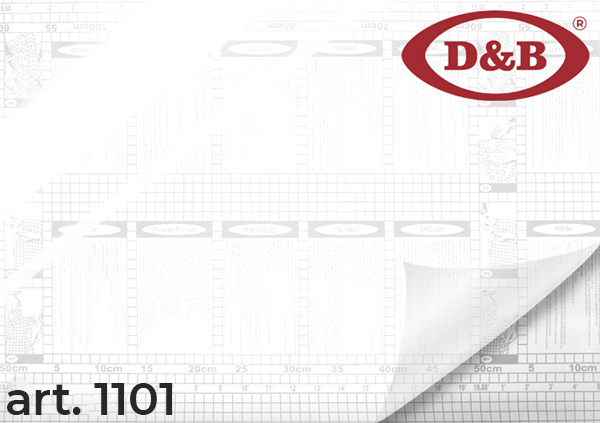 Самоклеящаяся плёнка D&B 1101 витраж прозрачный, 45 см