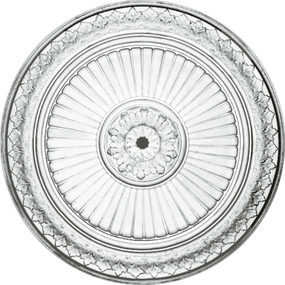 Потолочная розетка R-59 ø 750 мм