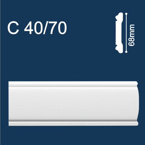 Молдинг Solid С40 68 мм
