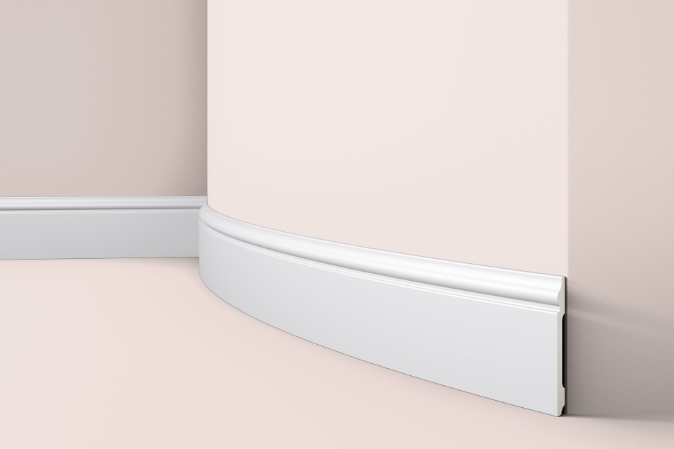 Напольный плинтус Wallstyl FL2RU 120×15 мм, 2 м