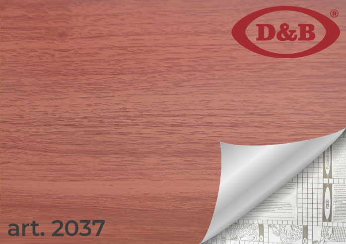 Самоклеящаяся плёнка D&B 2037 ольха, 45 см