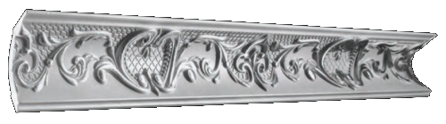 Потолочный плинтус Инжекционный плинтус Silver GP-13