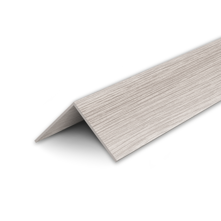 Уголок ПВХ 25×25 мм ясень