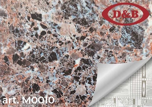 Самоклеящаяся плёнка M0010 гранит коричневый, 67,5 см
