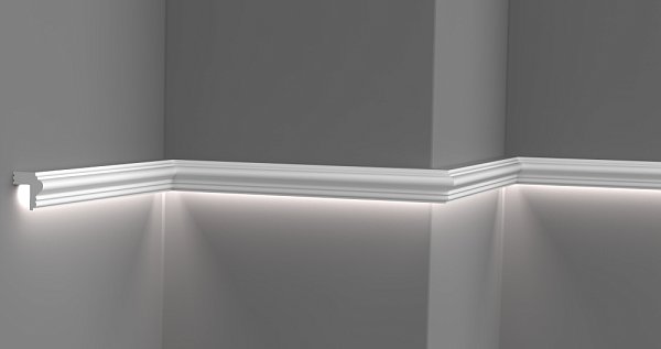Молдинг GPD-121 LED 30×27 мм, 2 м