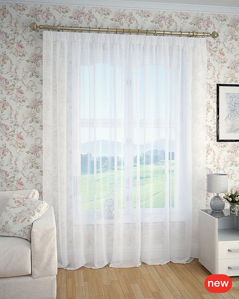 Вуаль Т101-01 300×260 см белая