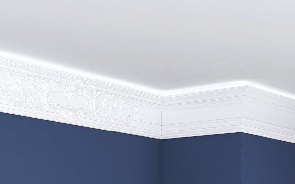 Потолочный плинтус GP-102 90×222 мм