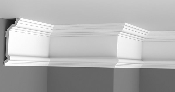 Потолочный плинтус GPX-32 150×60 мм