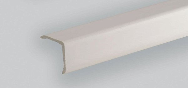 Уголок ПВХ Д-01 30×30 мм 2,7 м белый