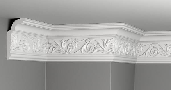 Потолочный плинтус GP-4 67×134 мм