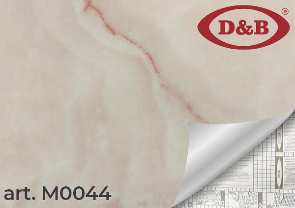 Самоклеящаяся плёнка M0044 мрамор розовый, 45 см