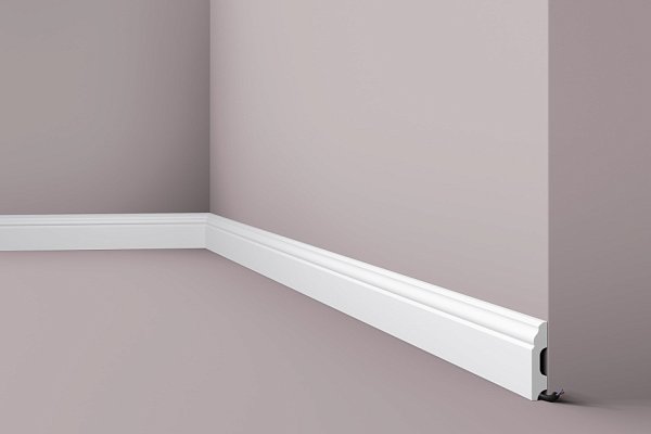 Напольный плинтус Wallstyl FB1 60×13 мм, 2 м