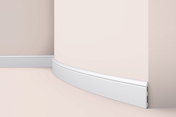 Напольный плинтус Wallstyl FL1 RU 80×12 мм, 2 м